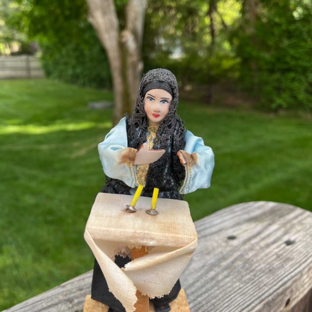 Vintage Hand Made Folk Art by Sabra - Picture 2 of 7